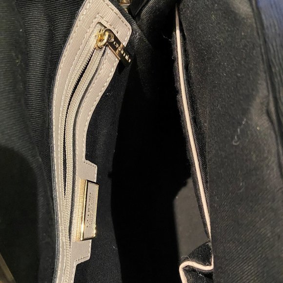 Cromia smooth & suede leather handbag - Picture 11 of 14